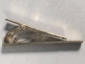 Pierre Cardin Tiepin Tie Clip Tack Vtg Clothing Accessory Necktie Silver J93