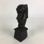 Singapore Wooden Merlion Statue Vtg Wood Carving Wood Craft Brown BD820