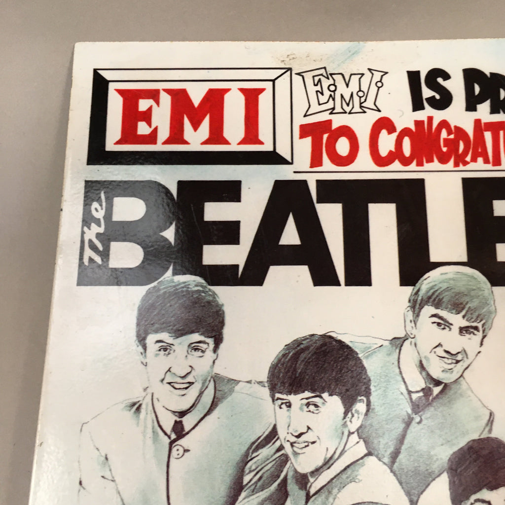 The Beatles Metal Poster Vintage Wall Plaque Sign Display EMI J957
