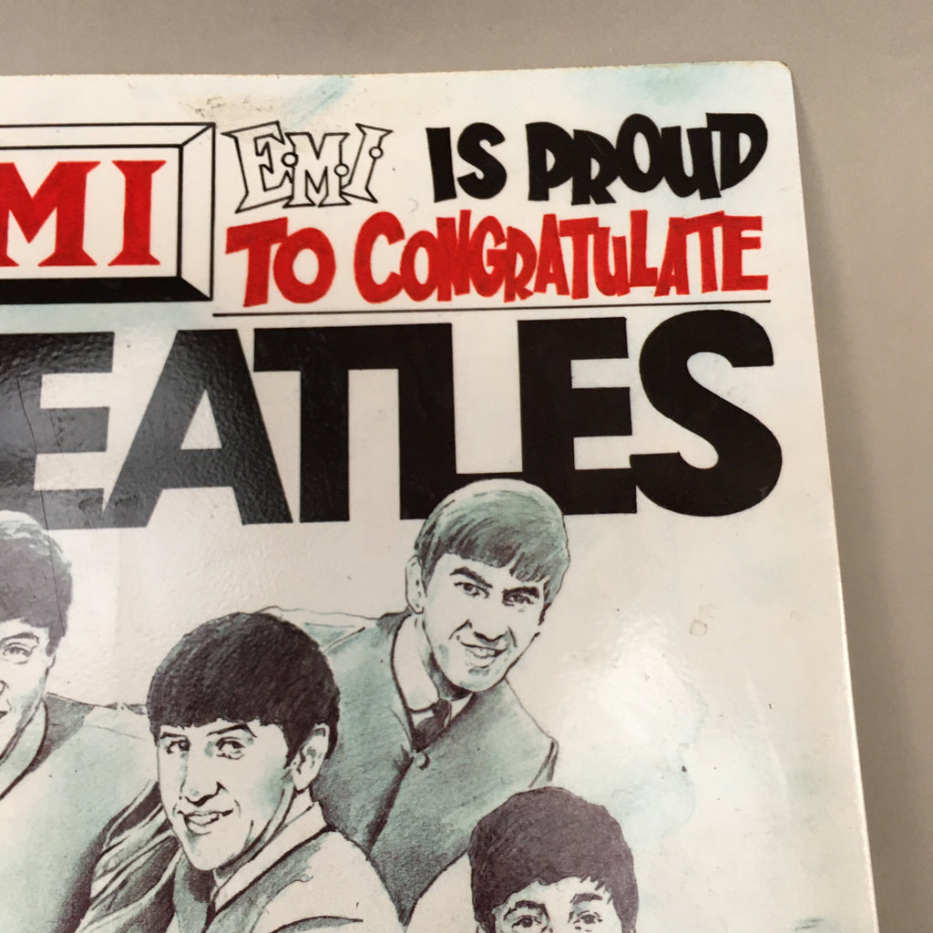 The Beatles Metal Poster Vintage Wall Plaque Sign Display EMI J957