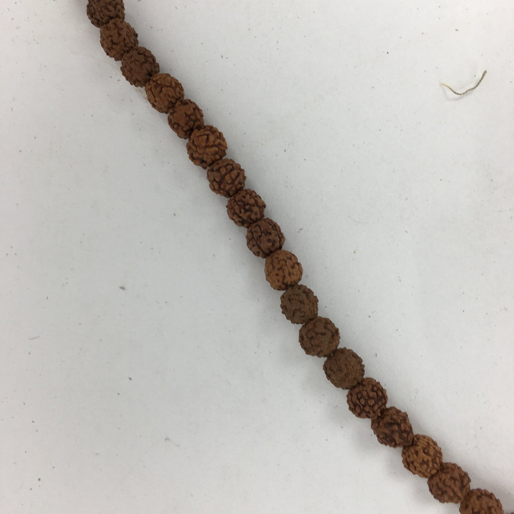 Tibetan Buddhism Prayer Beads Vtg Bodhi Tree Brown Juzu Japamala Style JZ72