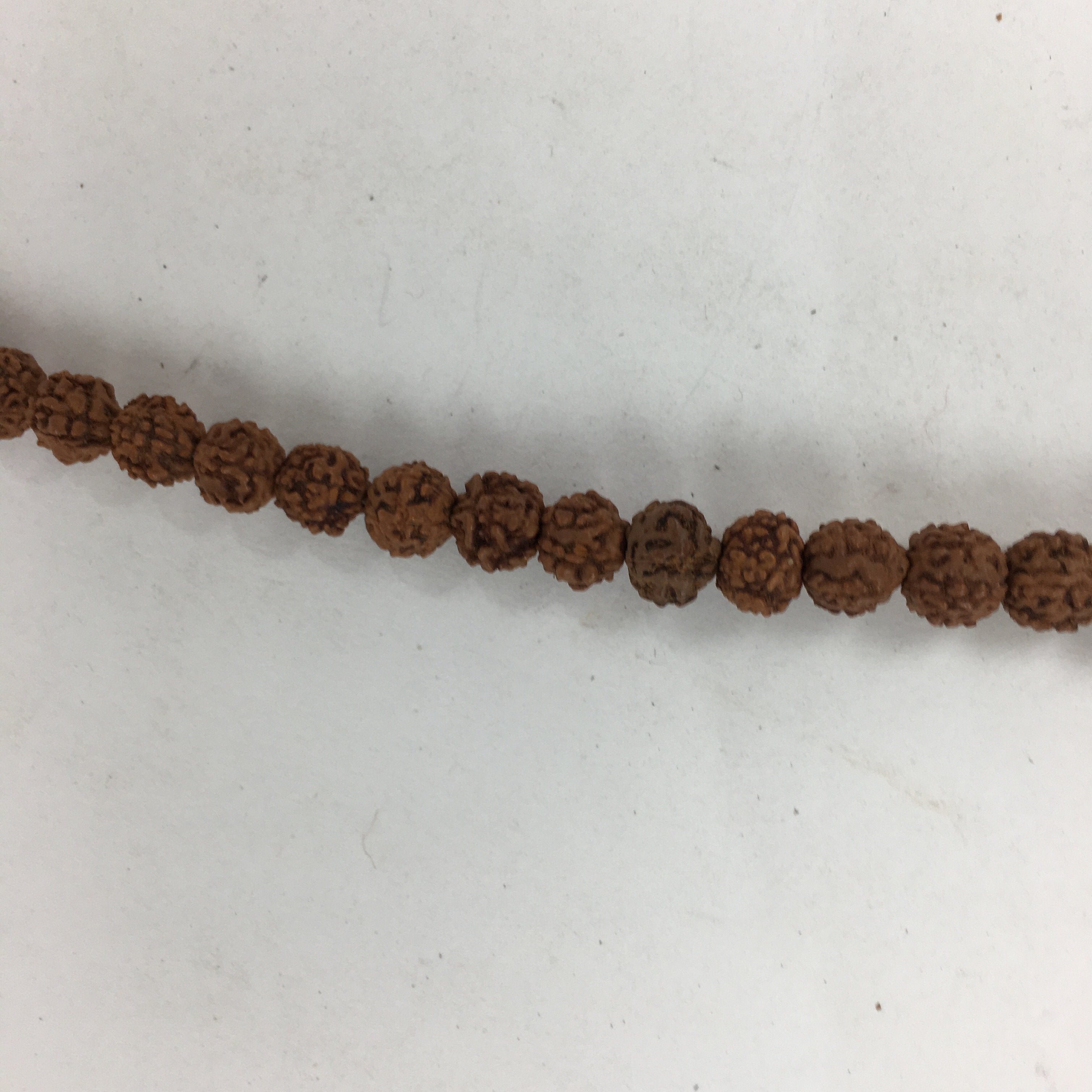 Tibetan Buddhism Prayer Beads Vtg Bodhi Tree Brown Juzu Japamala Style JZ72