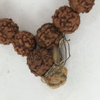 Tibetan Buddhism Prayer Beads Vtg Bodhi Tree Brown Juzu Japamala Style JZ72