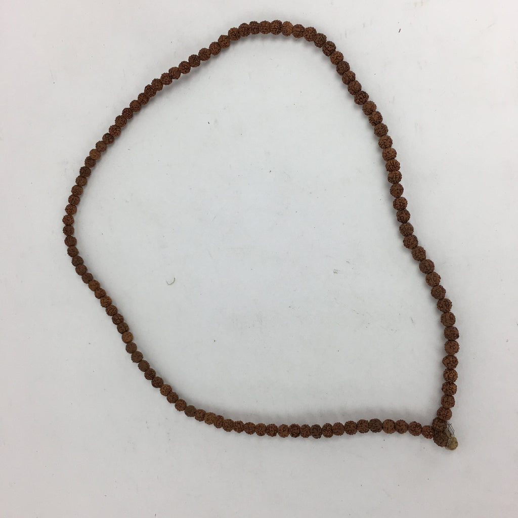 Tibetan Buddhism Prayer Beads Vtg Bodhi Tree Brown Juzu Japamala Style JZ72