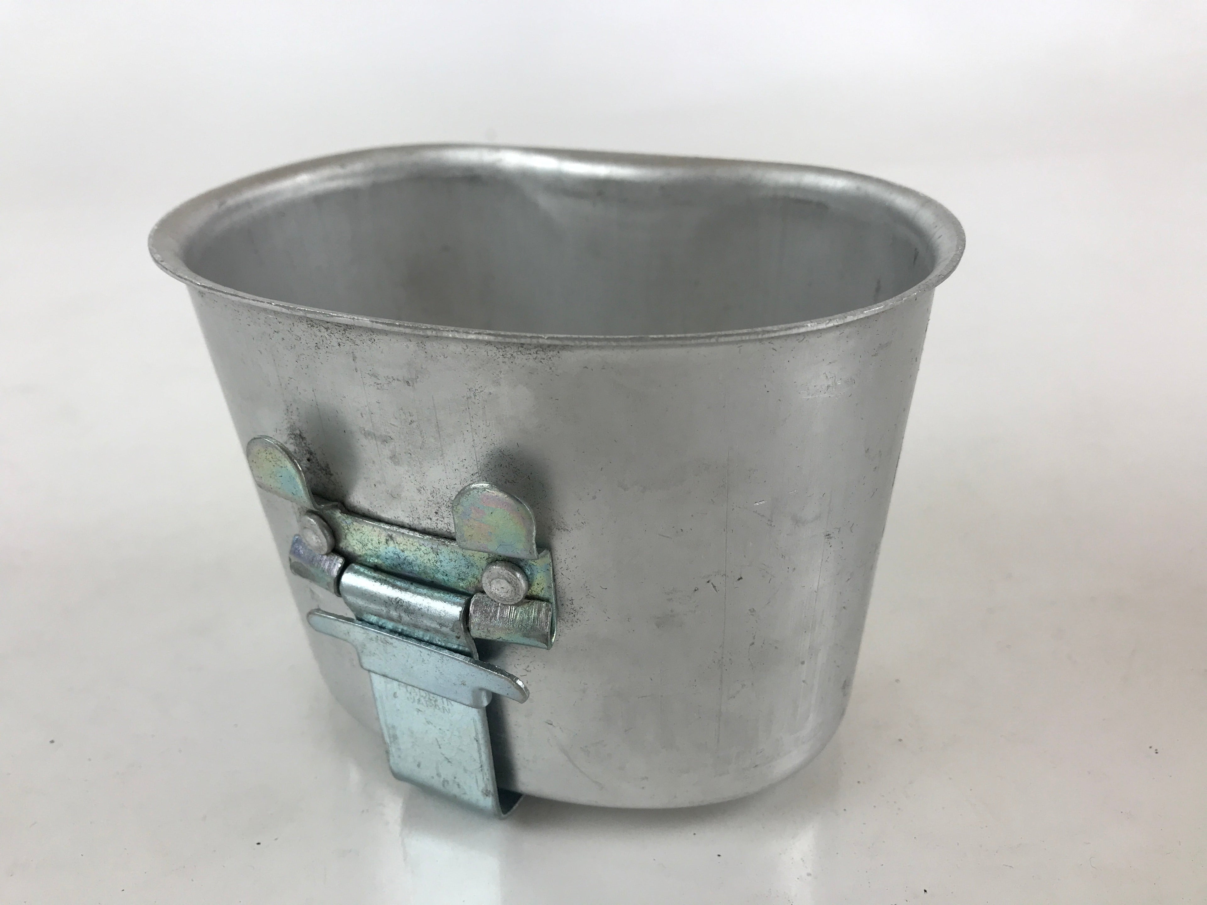 US Army Water Flask Bottle With Green Fabric OD Cover Cup Vtg Made In Japan JK44