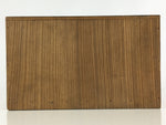 Vintage Japanese Wooden Pottery Storage Box Inside 10.5x33.5x18.5cm WB979