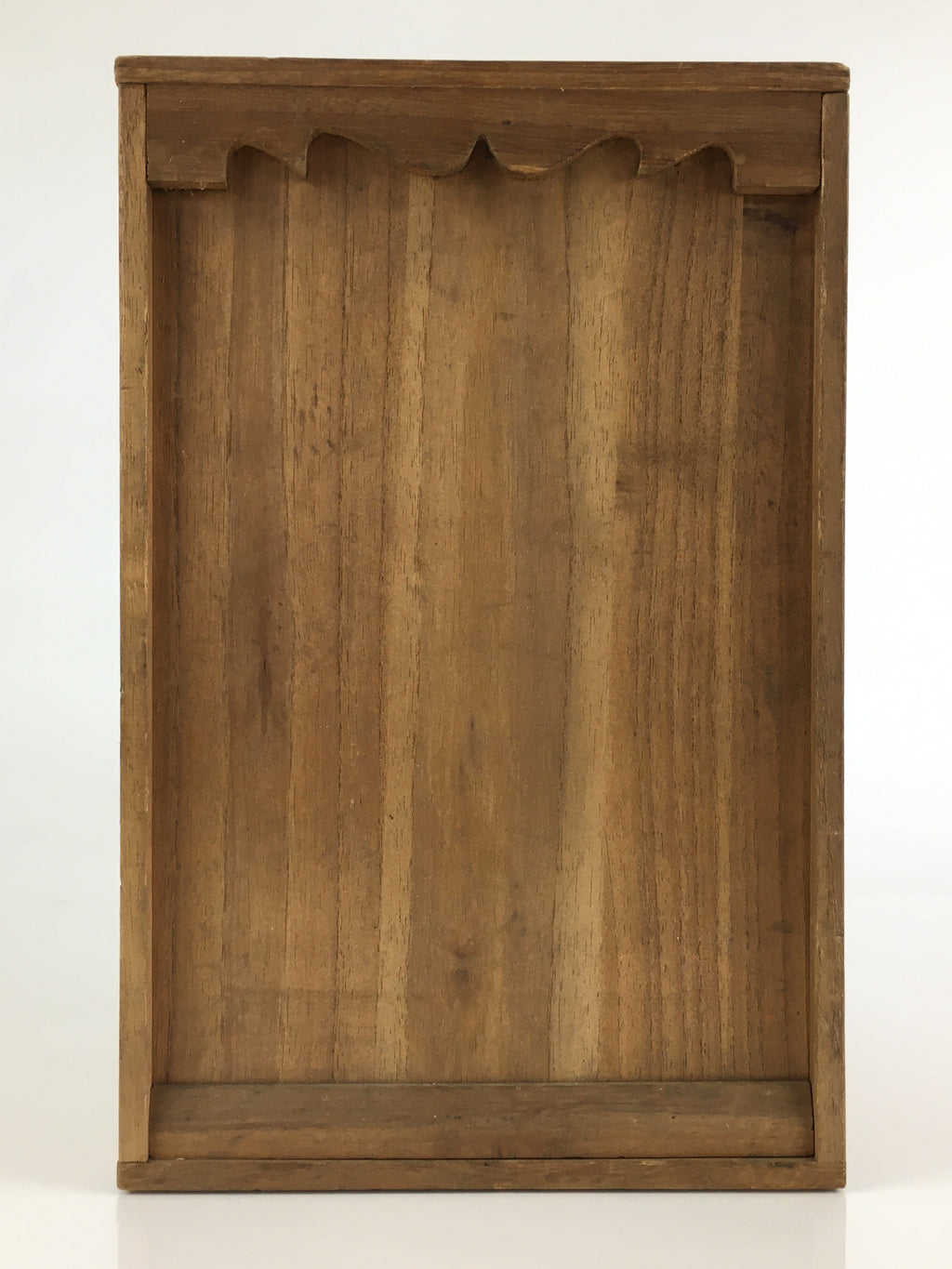 Vintage Japanese Wooden Pottery Storage Box Inside 15x18x28.5cm WB982