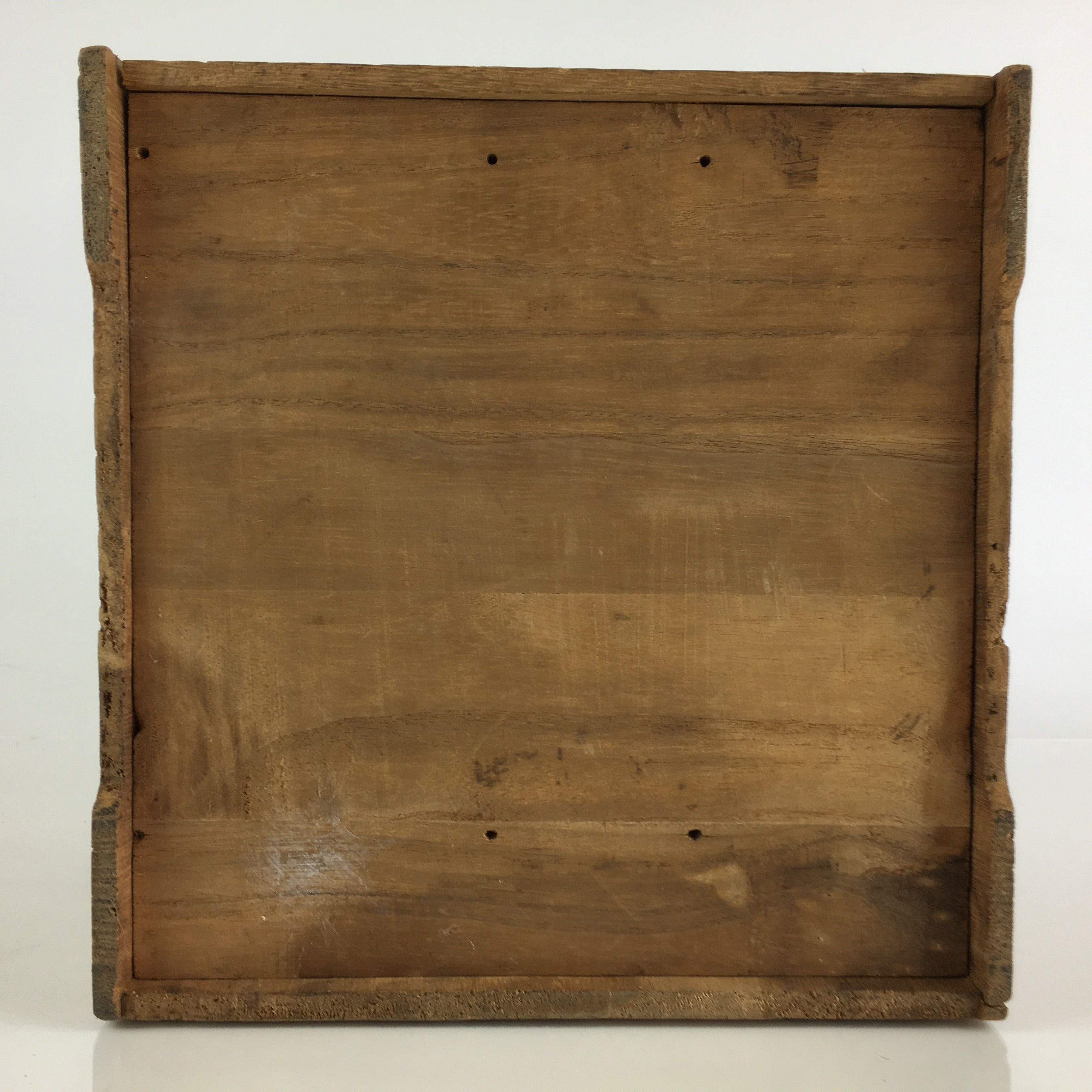 Vintage Japanese Wooden Pottery Storage Box Inside 20x20x17.5cm WB983