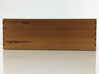Vintage Japanese Wooden Pottery Storage Box Inside 22x30x10cm WB988