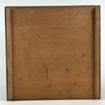 Vintage Japanese Wooden Pottery Storage Box Inside 34.5x34.5x23cm WB971