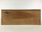 Vintage Japanese Wooden Pottery Storage Box Inside 47x16.5x17cm WB962