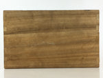 Vintage Japanese Wooden Storage Box Inside 21.5x32.5x19cm WB976