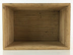 Vintage Japanese Wooden Storage Box Inside 21.5x32.5x19cm WB976