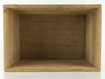 Vintage Japanese Wooden Storage Box Inside 21.5x32.5x19cm WB976