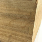 Vintage Japanese Wooden Storage Box Inside 21.5x32.5x19cm WB976