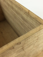 Vintage Japanese Wooden Storage Box Inside 21.5x32.5x19cm WB976