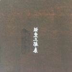 Vtg Japanese Katagami Kimono Stencil Katazome Kanji Spring Leaf Design C512