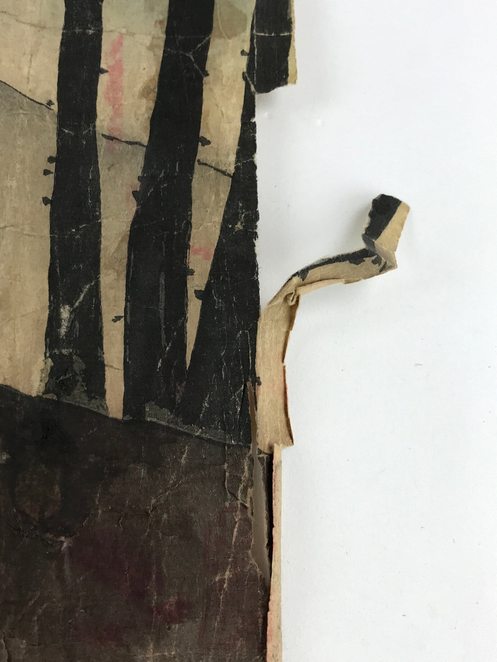 Antique C1880 Japanese Ukiyoe Woodblock Print Osaka Toyotomi Tokugawa FL248