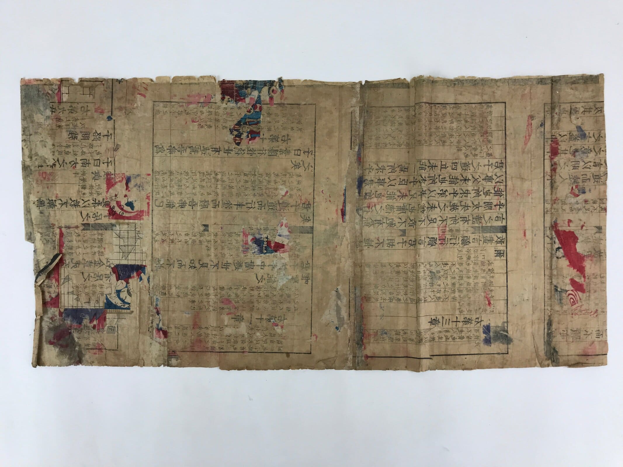 Antique C1880 Japanese Ukiyoe Woodblock Print Osaka Toyotomi Tokugawa FL248