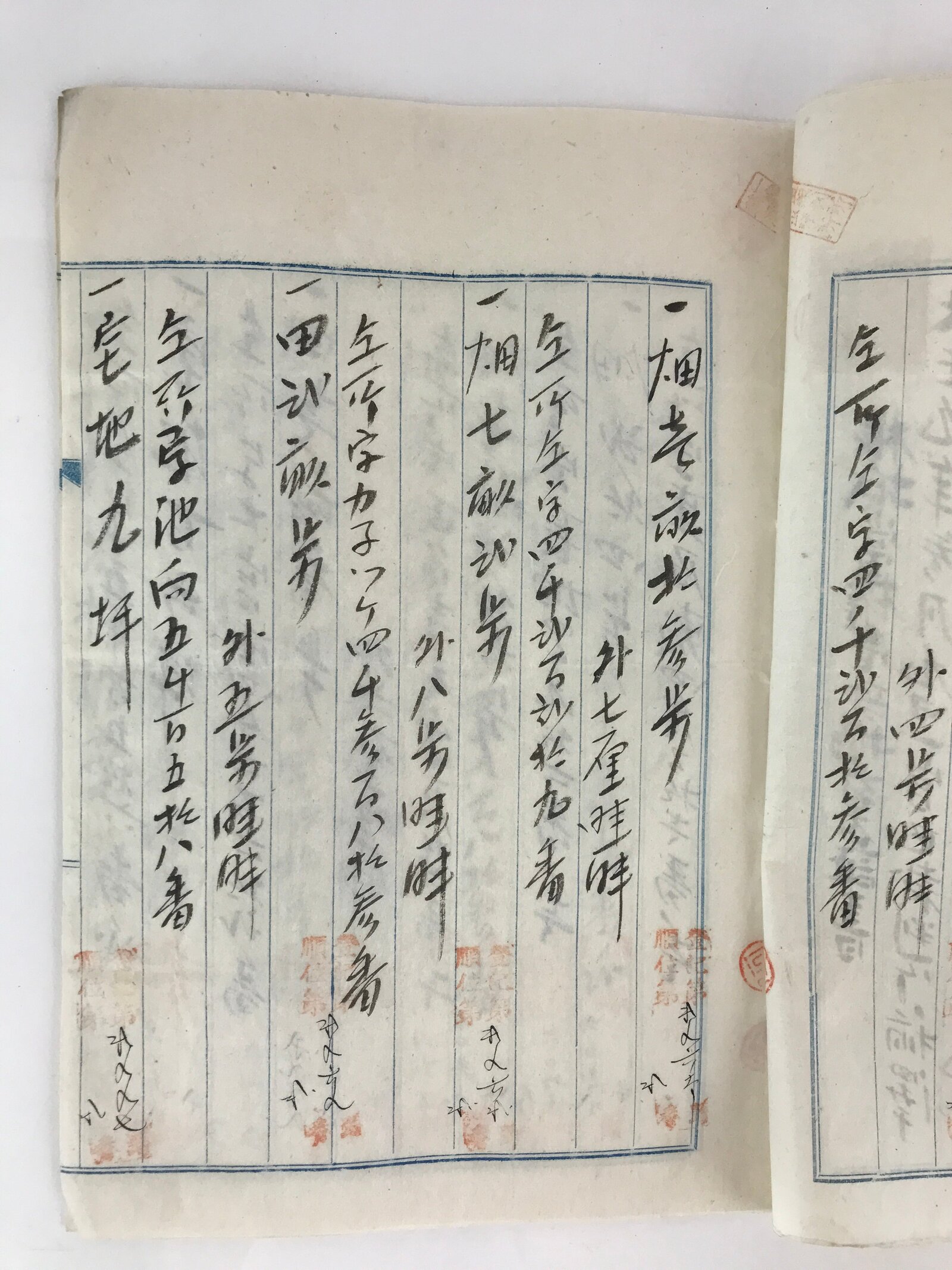 Antique C1921 Japanese Abandonment Of Some Land Ownership Certificate P303