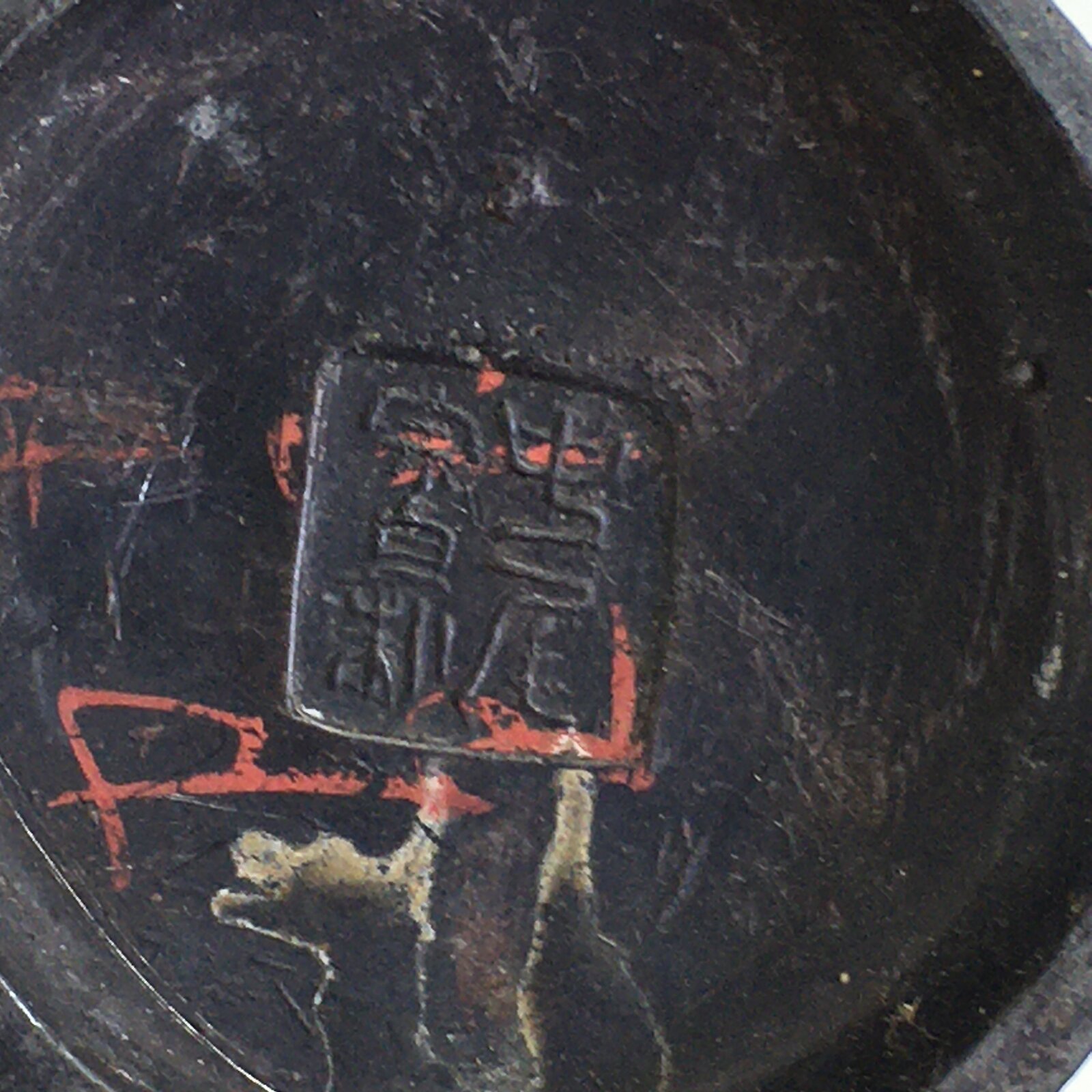 Antique Japanese Buddhist Altar Fitting Bronze Candle Stand Shokudai BU686