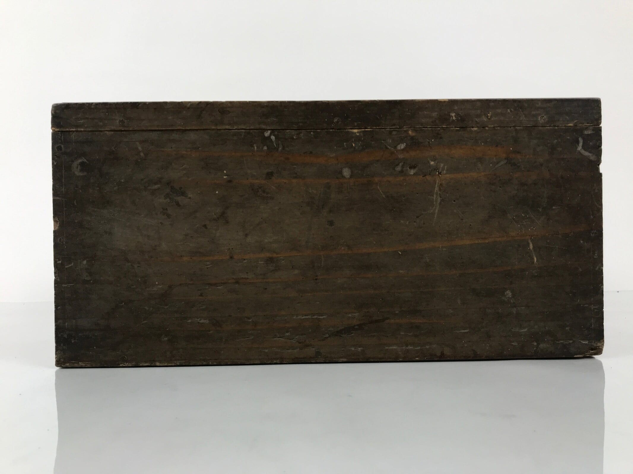 Antique Japanese Buddhist Altar Fitting Wooden Kuge Offering Stand 2pc Box BA816