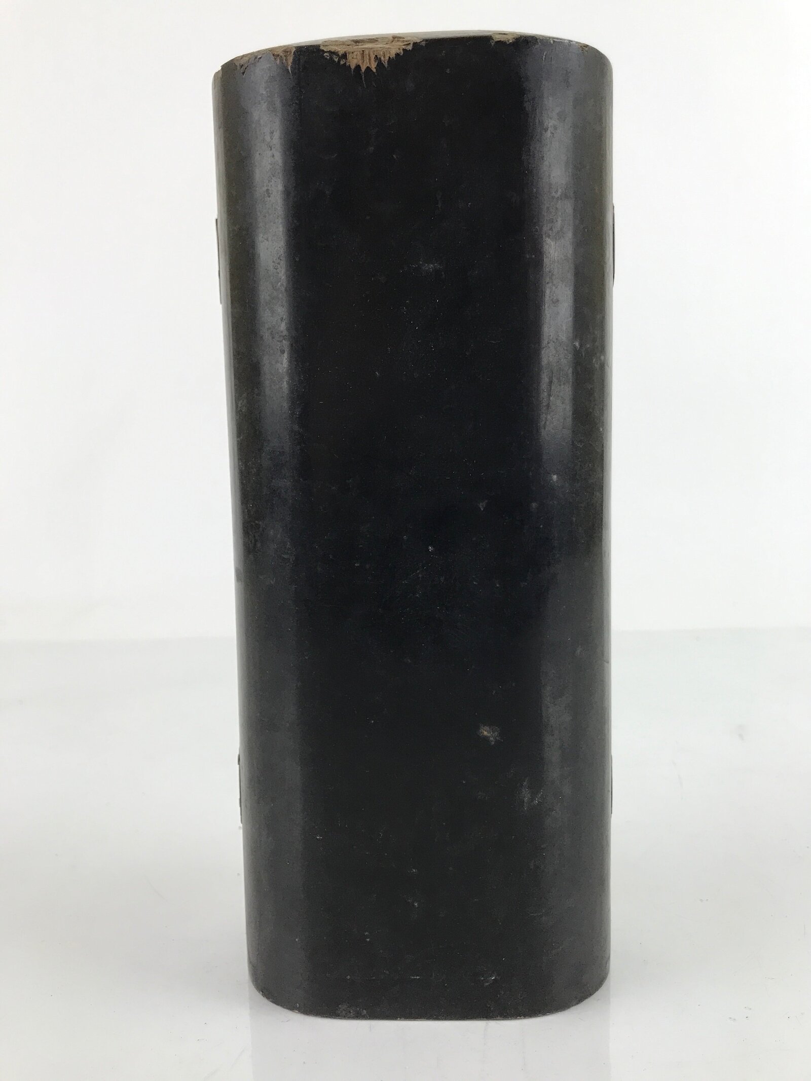 Antique Japanese Buddhist Zushi Shrine W/ Statue Lacquer Wood Black Gold BA311