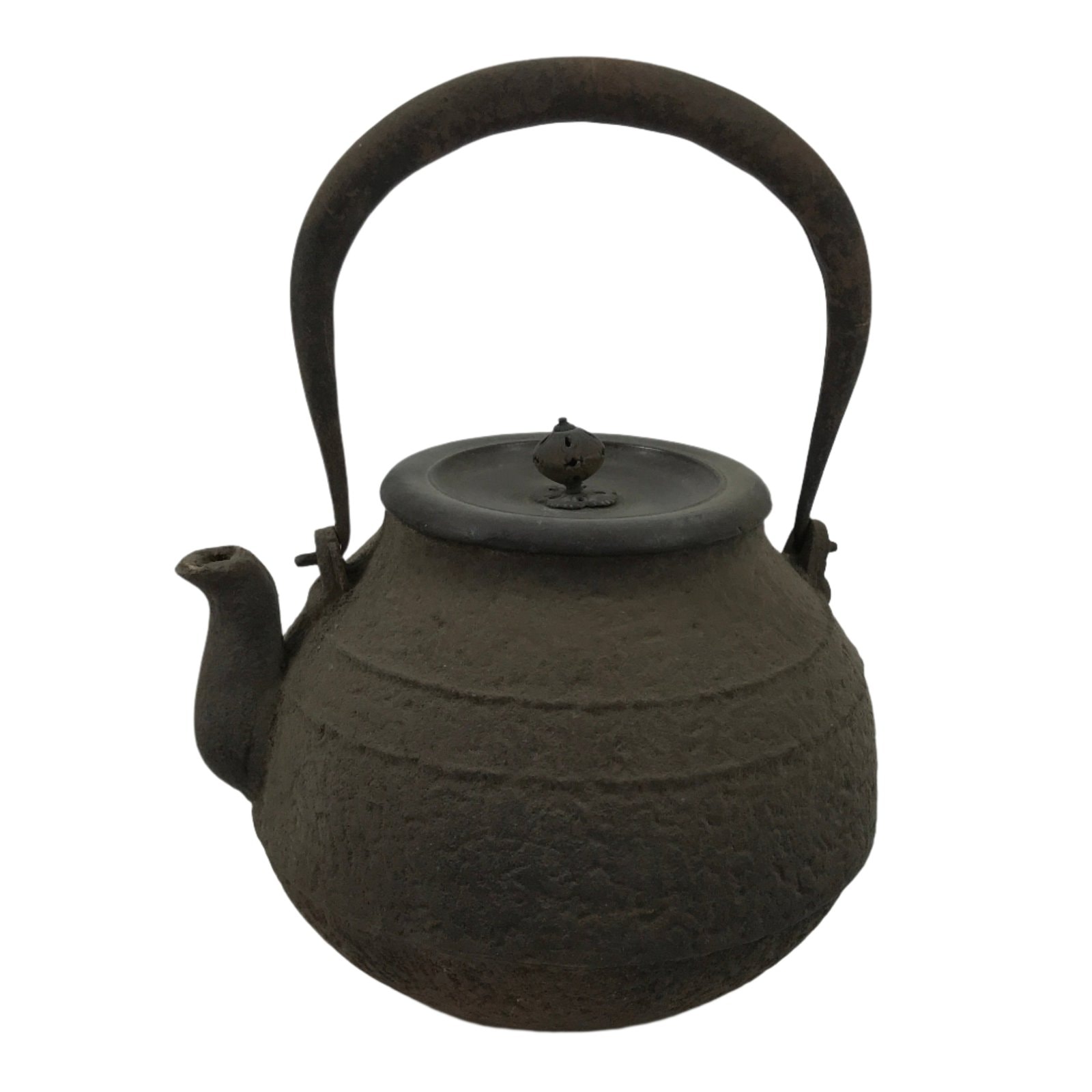 Antique Japanese Cast Iron Tetsubin Kettle Teapot Tea Ceremony Nanbu Tekki T122