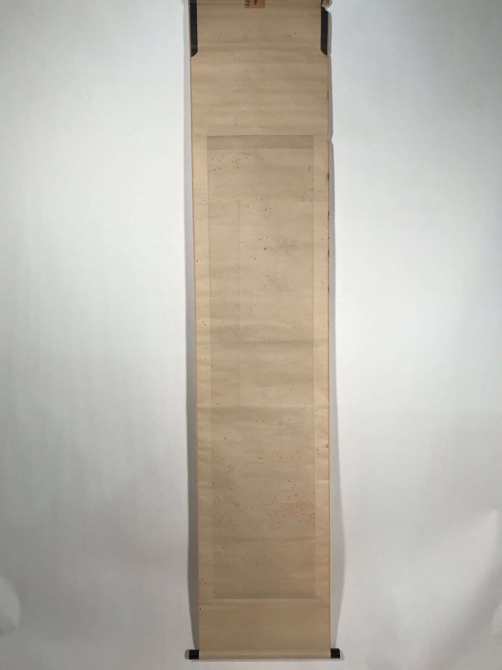 Antique Japanese Hanging Scroll Kakejiku Flying Bird Plover Fall Color KJ190