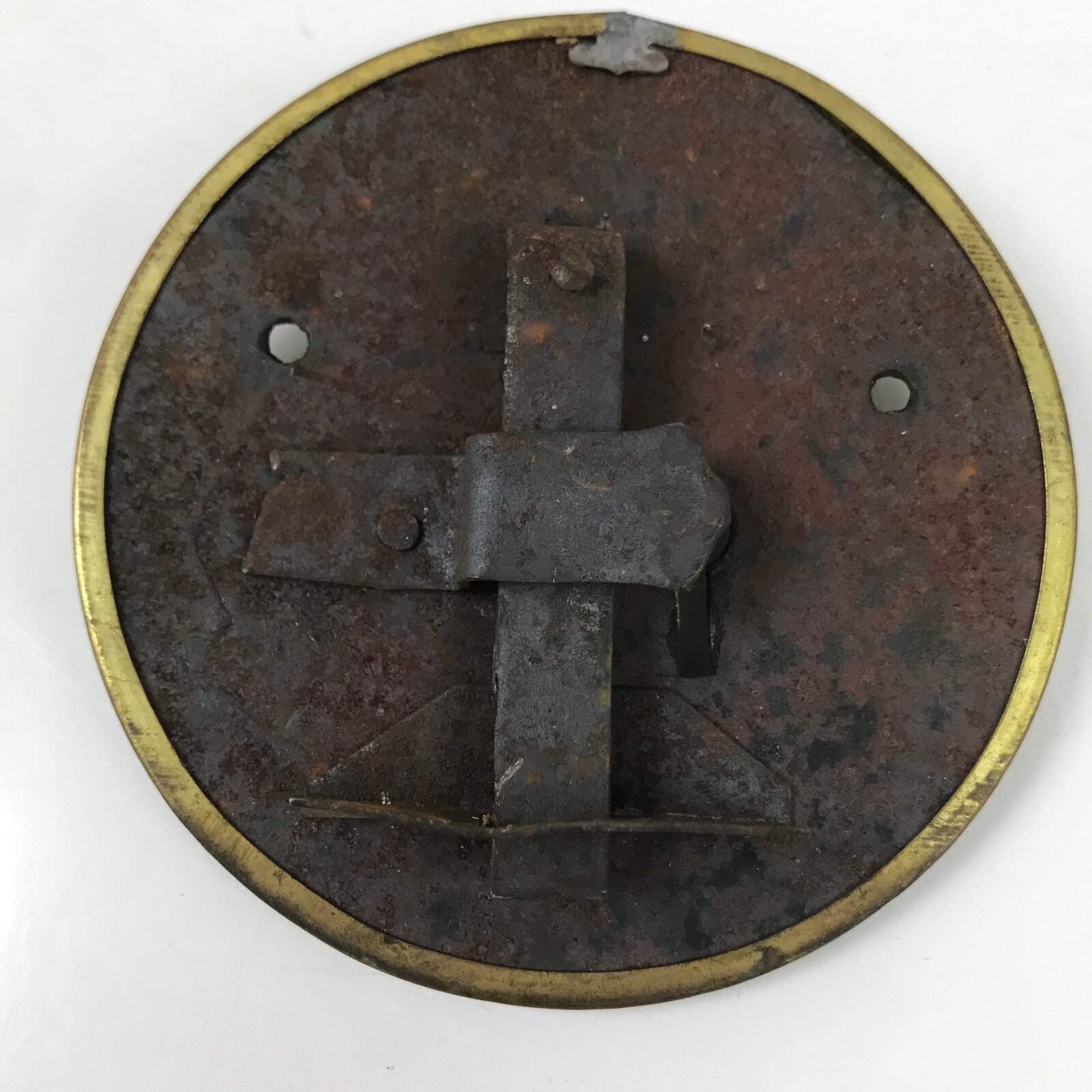 Antique Japanese Iron Metal Tansu Chest Drawer Lock Furniture Hardware JK835