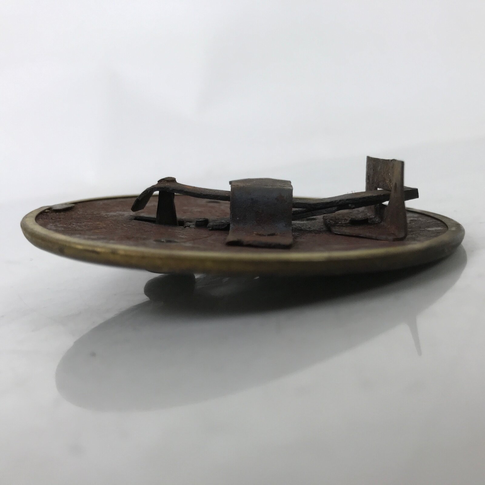 Antique Japanese Iron Metal Tansu Chest Drawer Lock Furniture Hardware JK835