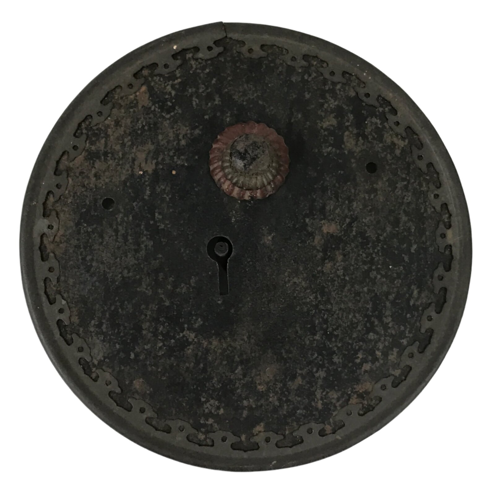 Antique Japanese Iron Metal Tansu Chest Drawer Lock Furniture Hardware JK837