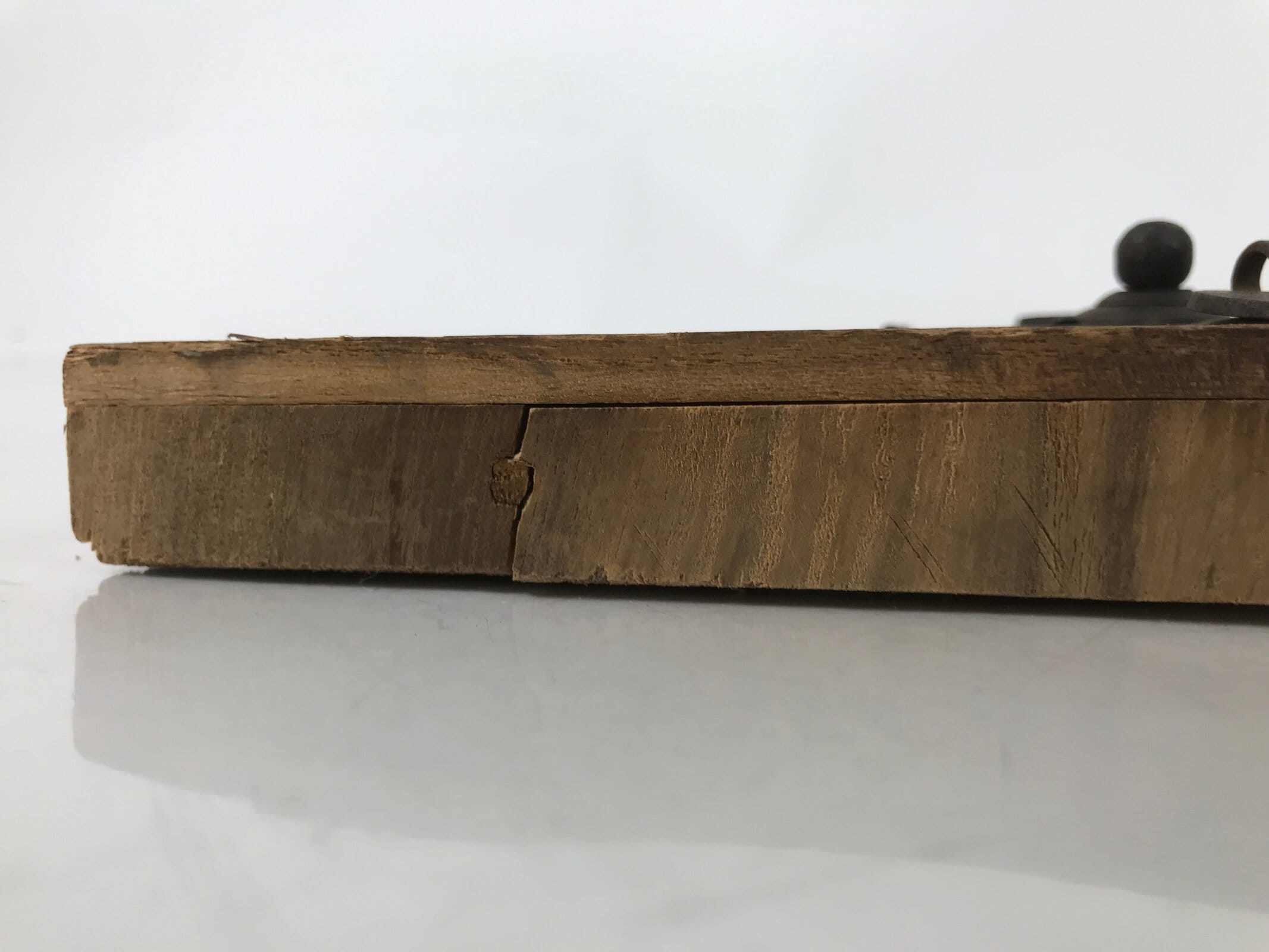 Antique Japanese Iron Metal Tansu Chest Drawer Lock Furniture Hardware JK841