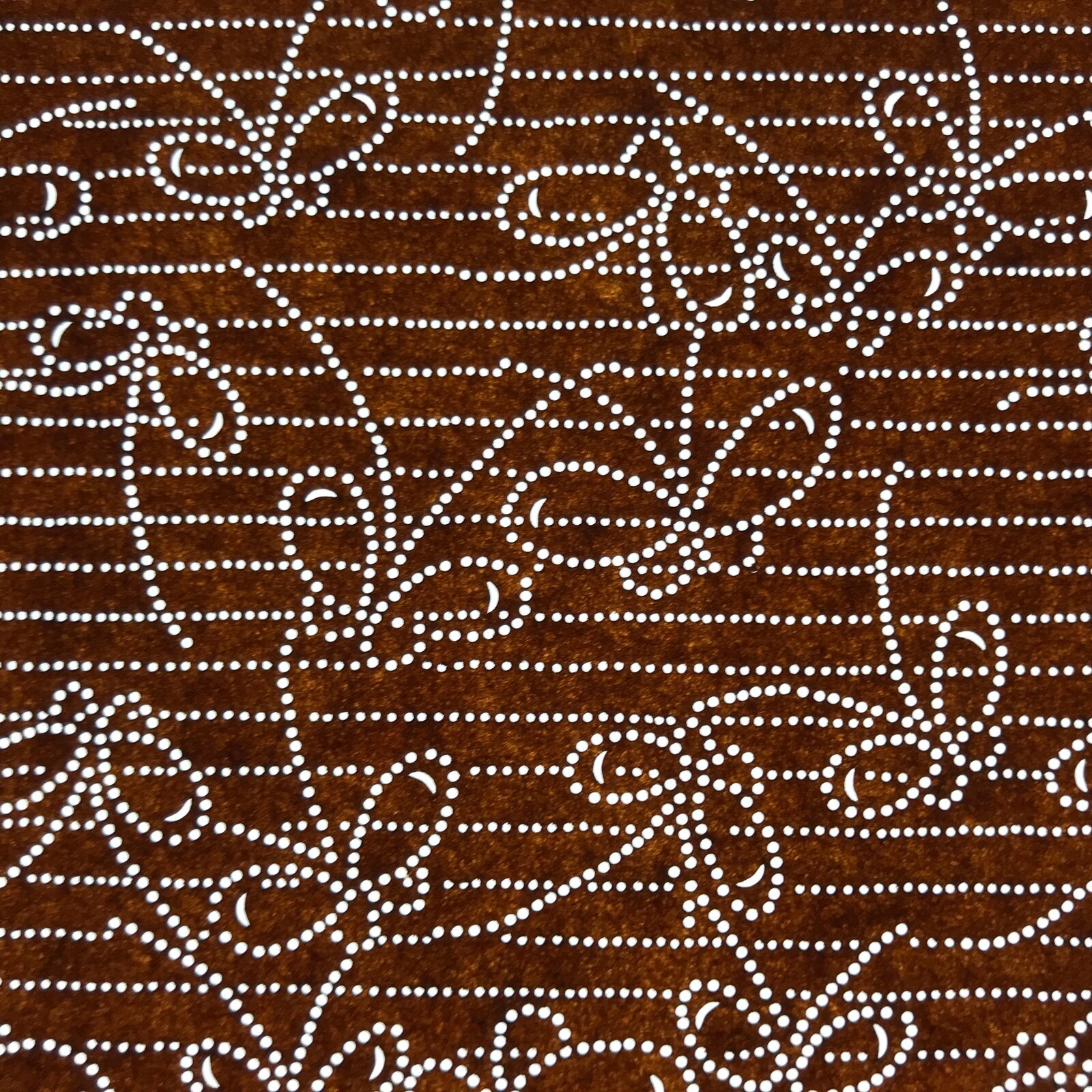 Antique Japanese Ise Katagami Paper Kimono Stencil Butterfly Pattern A704