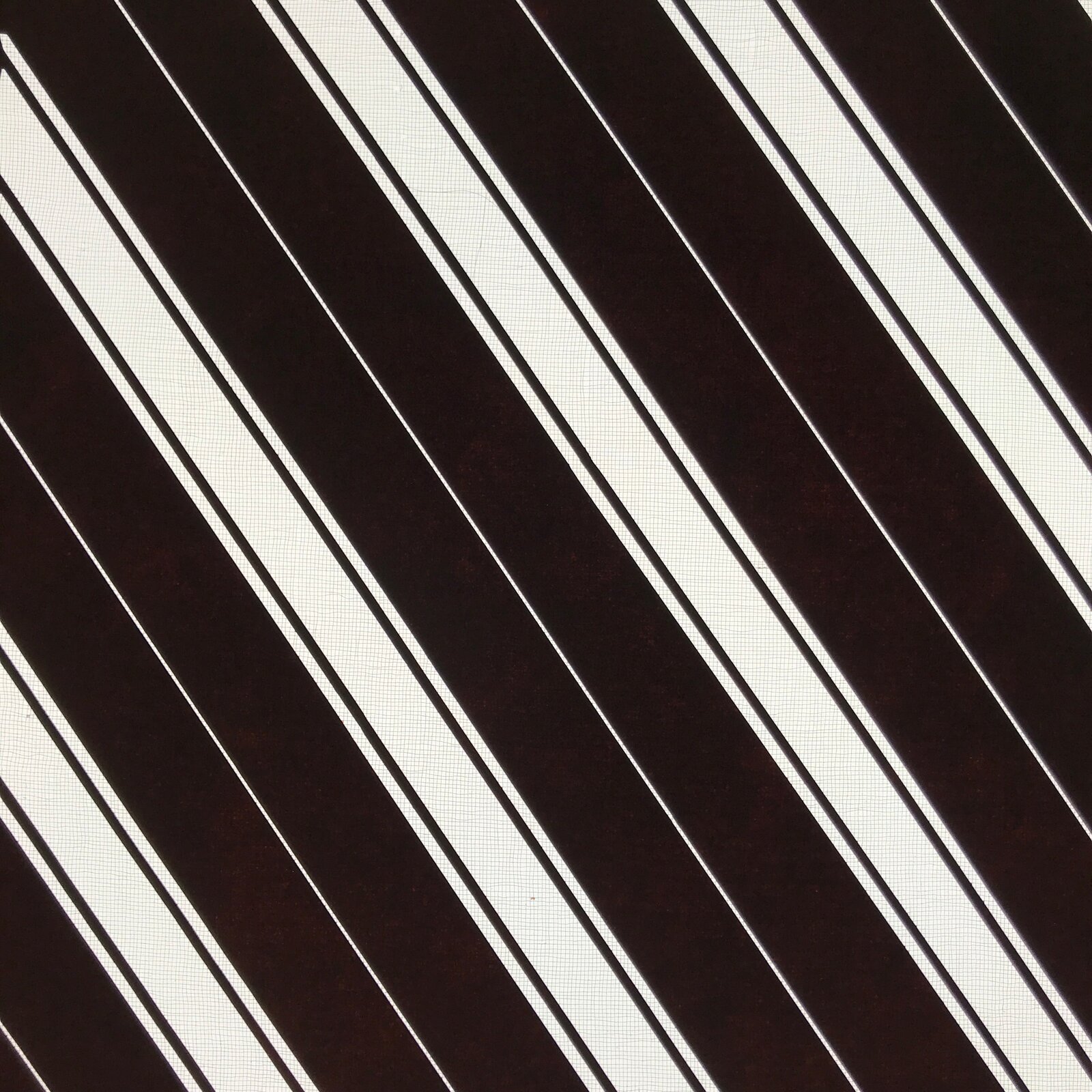 Antique Japanese Katagami Kimono Paper Stencil Katazome Elegant Stripes 4Y612