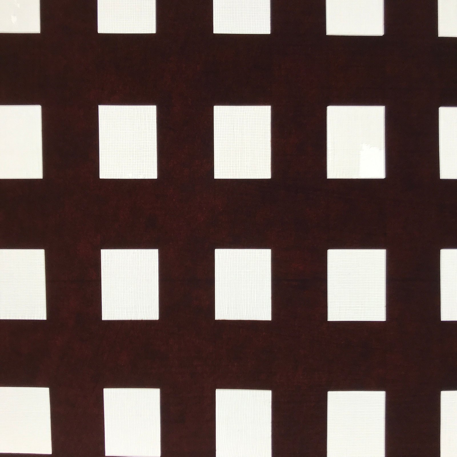 Antique Japanese Katagami Kimono Paper Stencil Katazome Rectangle Blocks 4Y606