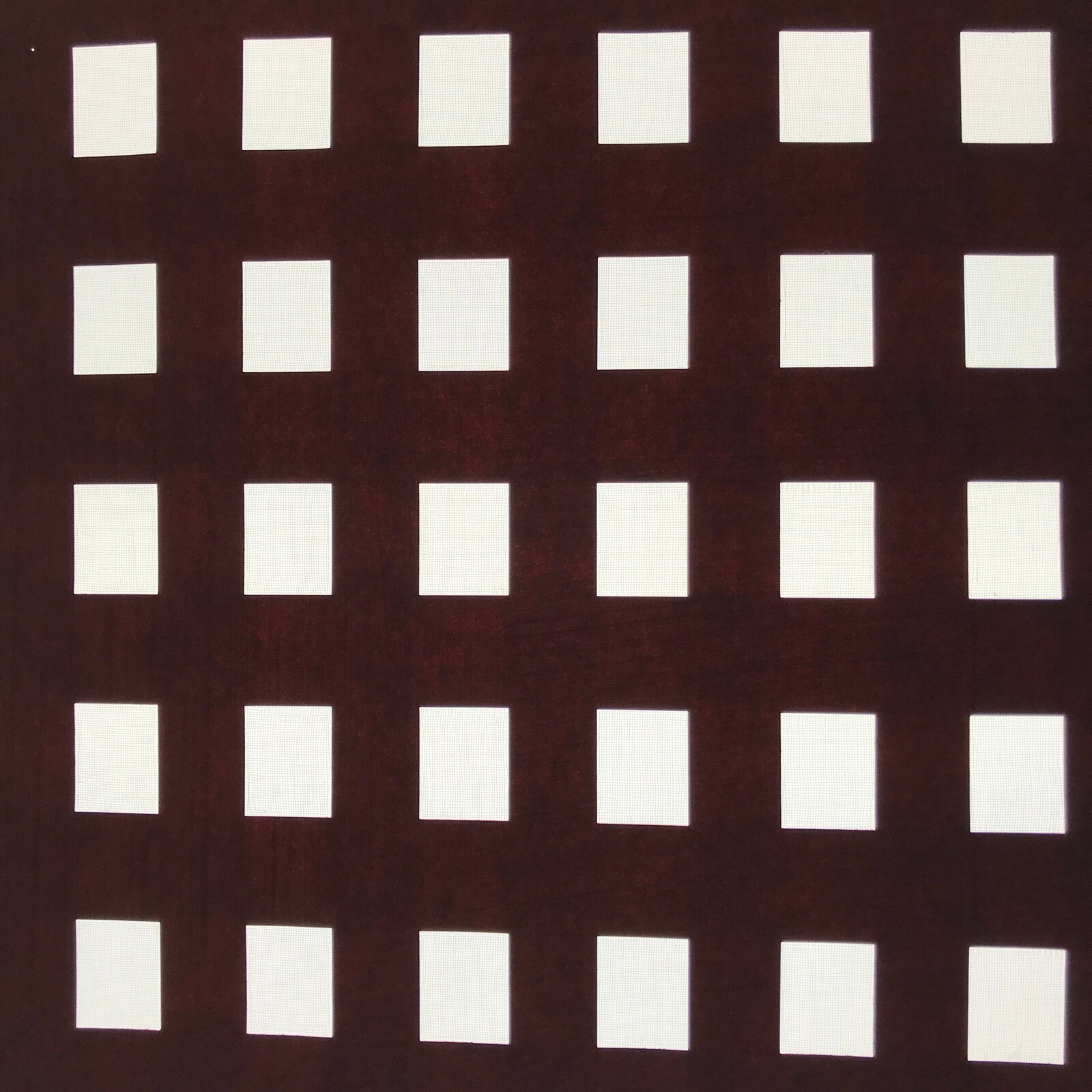 Antique Japanese Katagami Kimono Paper Stencil Katazome Rectangle Blocks 4Y622