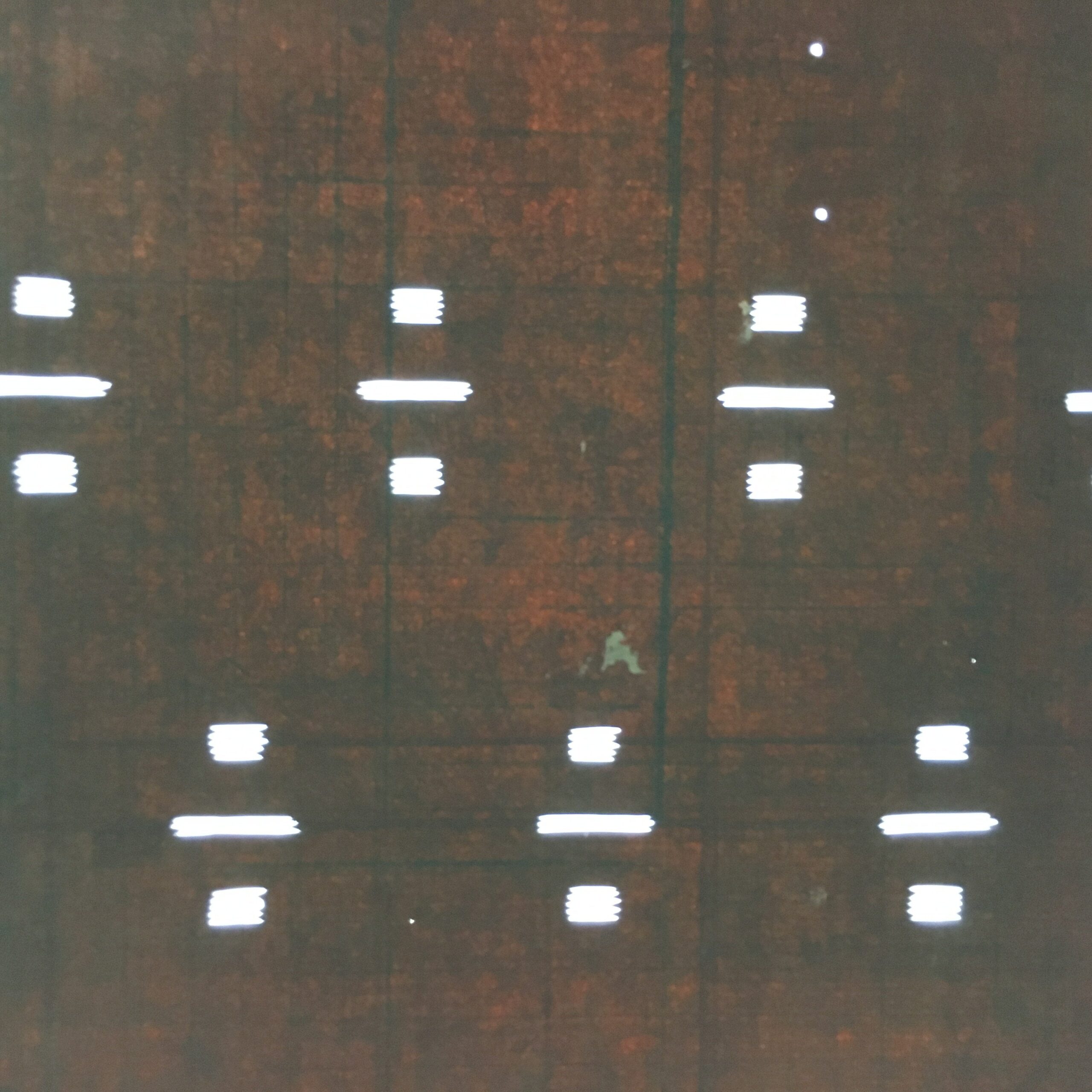 Antique Japanese Katagami Kimono Stencil Katazome Meiji Abstract Design 4Y359