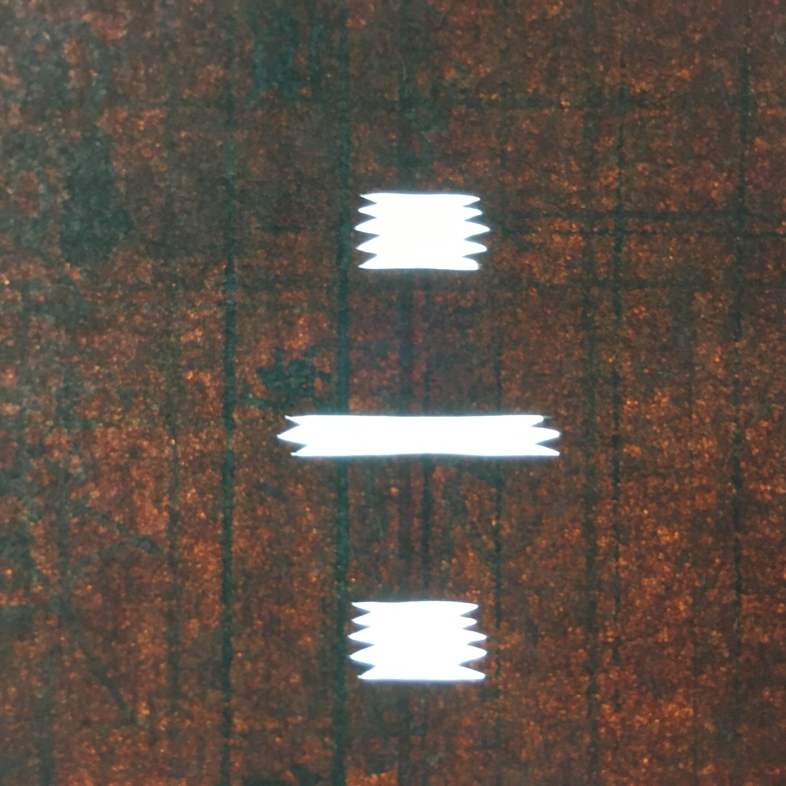 Antique Japanese Katagami Kimono Stencil Katazome Meiji Abstract Design 4Y359