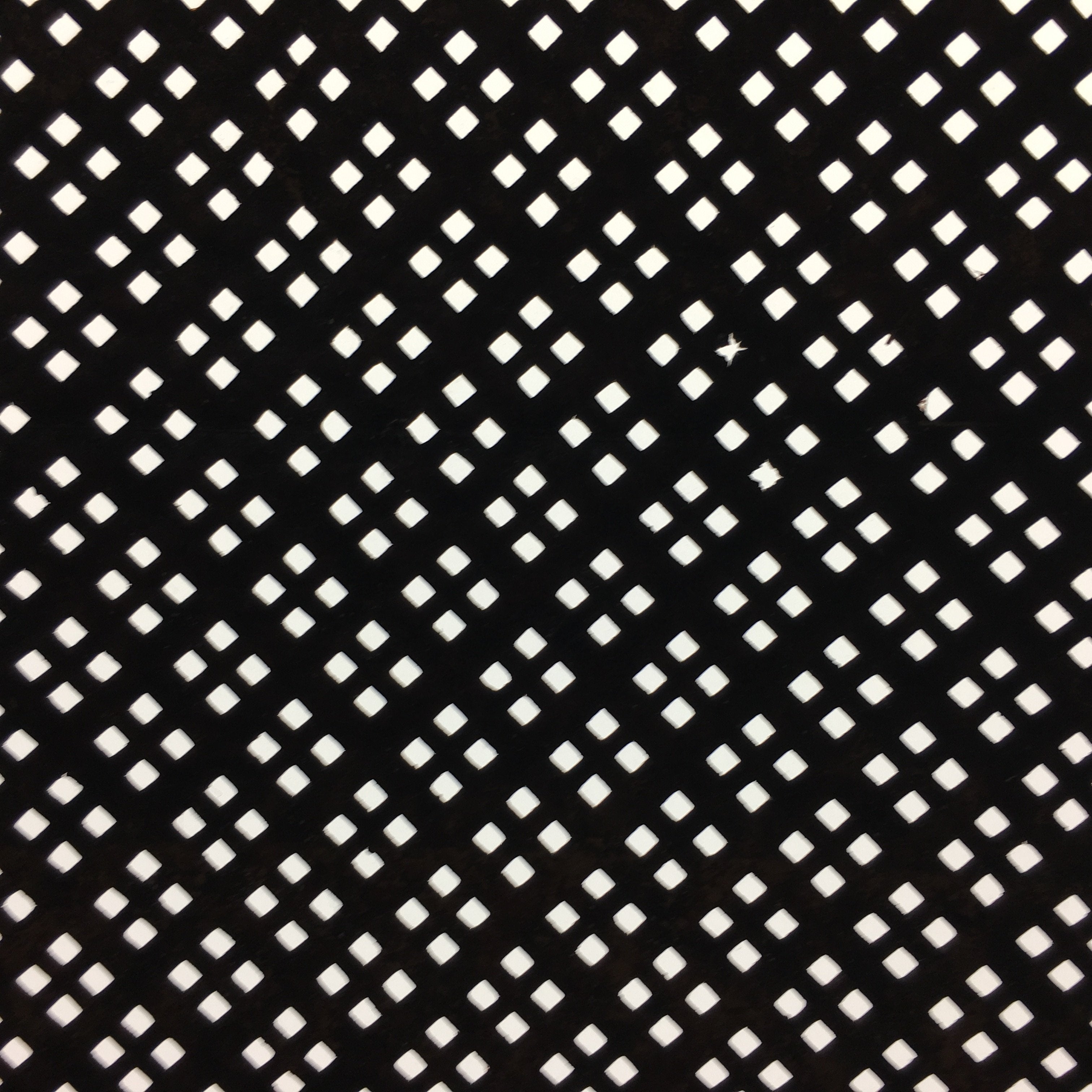 Antique Japanese Katagami Kimono Stencil Katazome Meiji Check Plaid Pattern C352