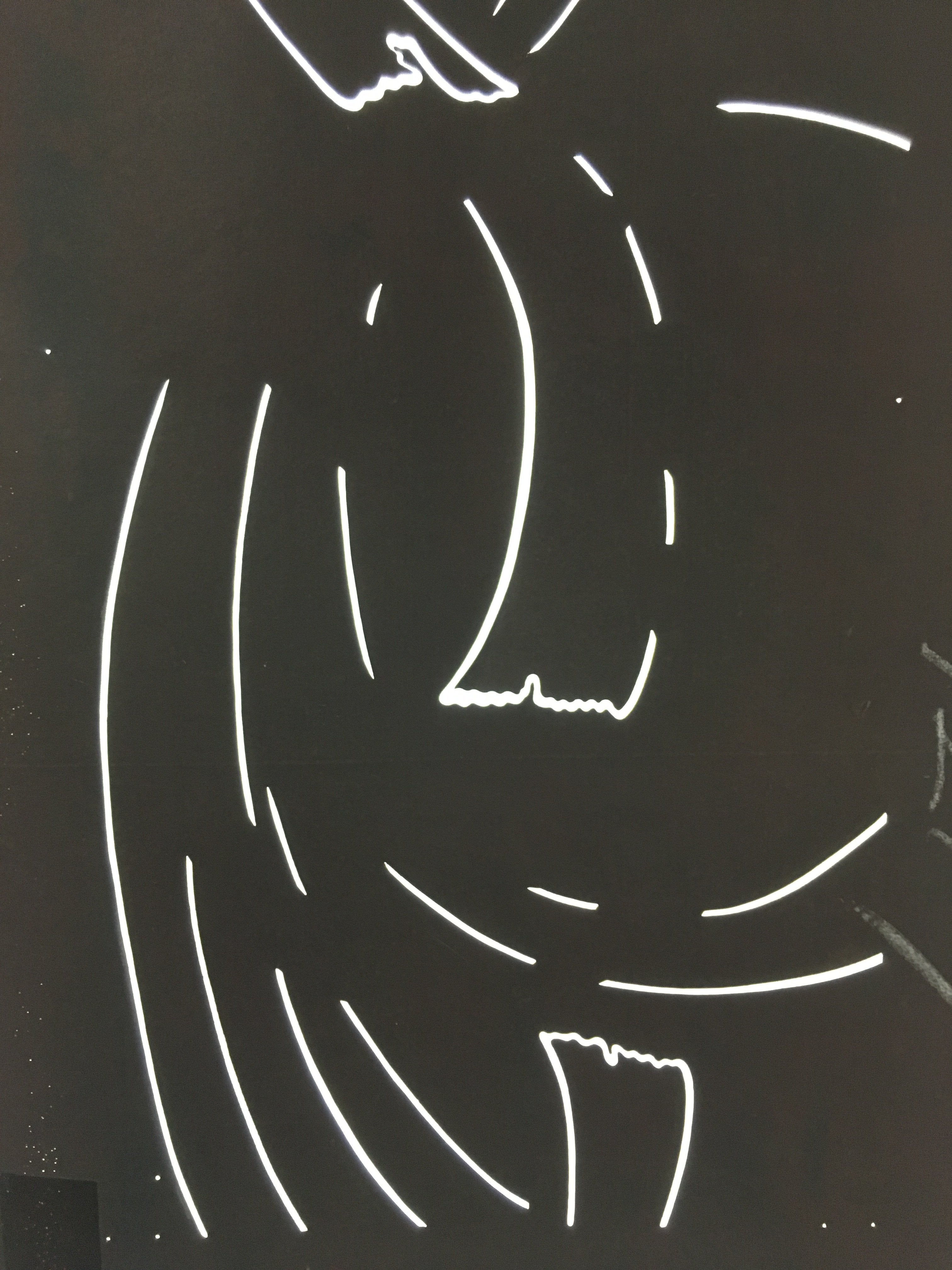 Antique Japanese Katagami Kimono Stencil Katazome Meiji Design C412