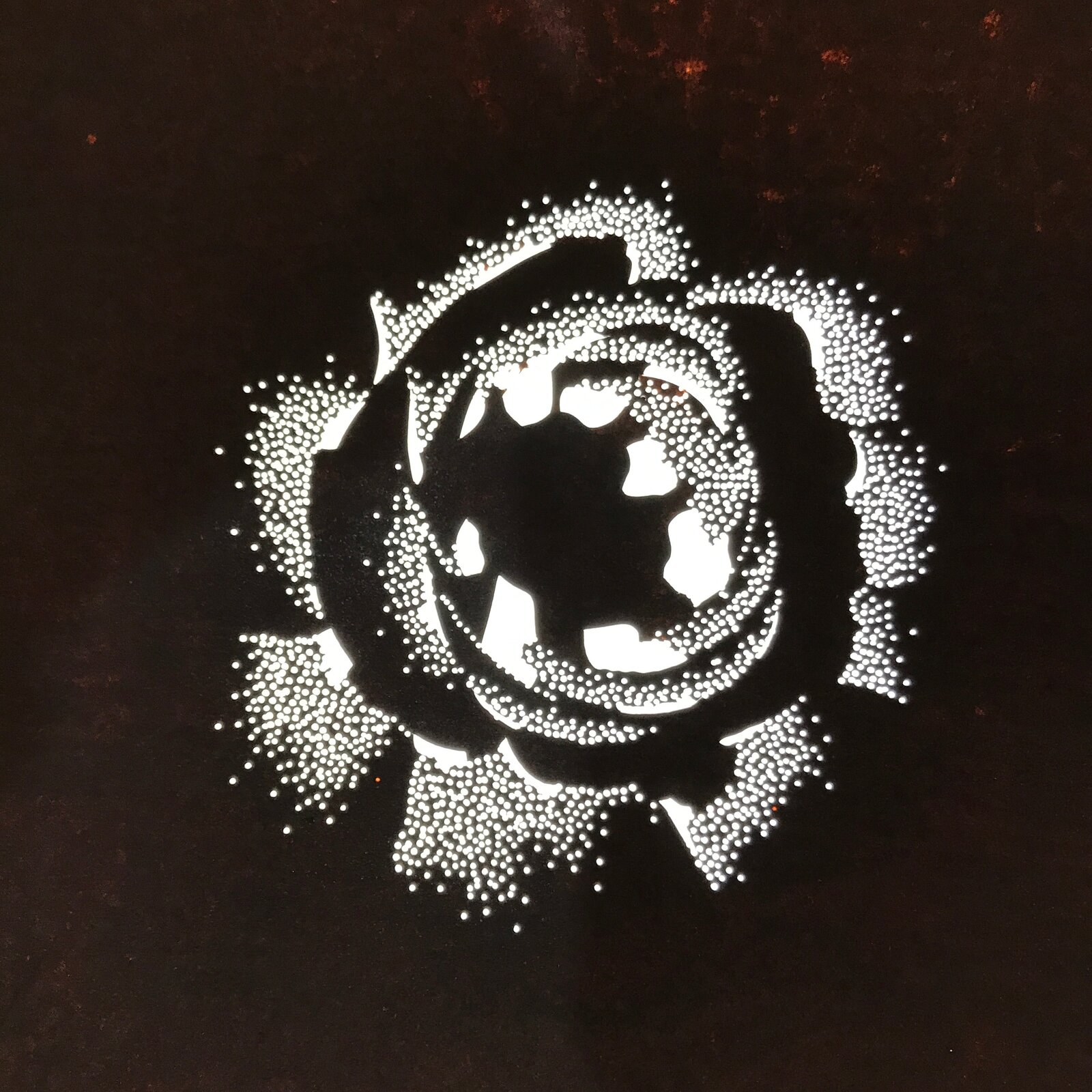 Antique Japanese Katagami Paper Kimono Stencil Katazome Peony Botan Design C917