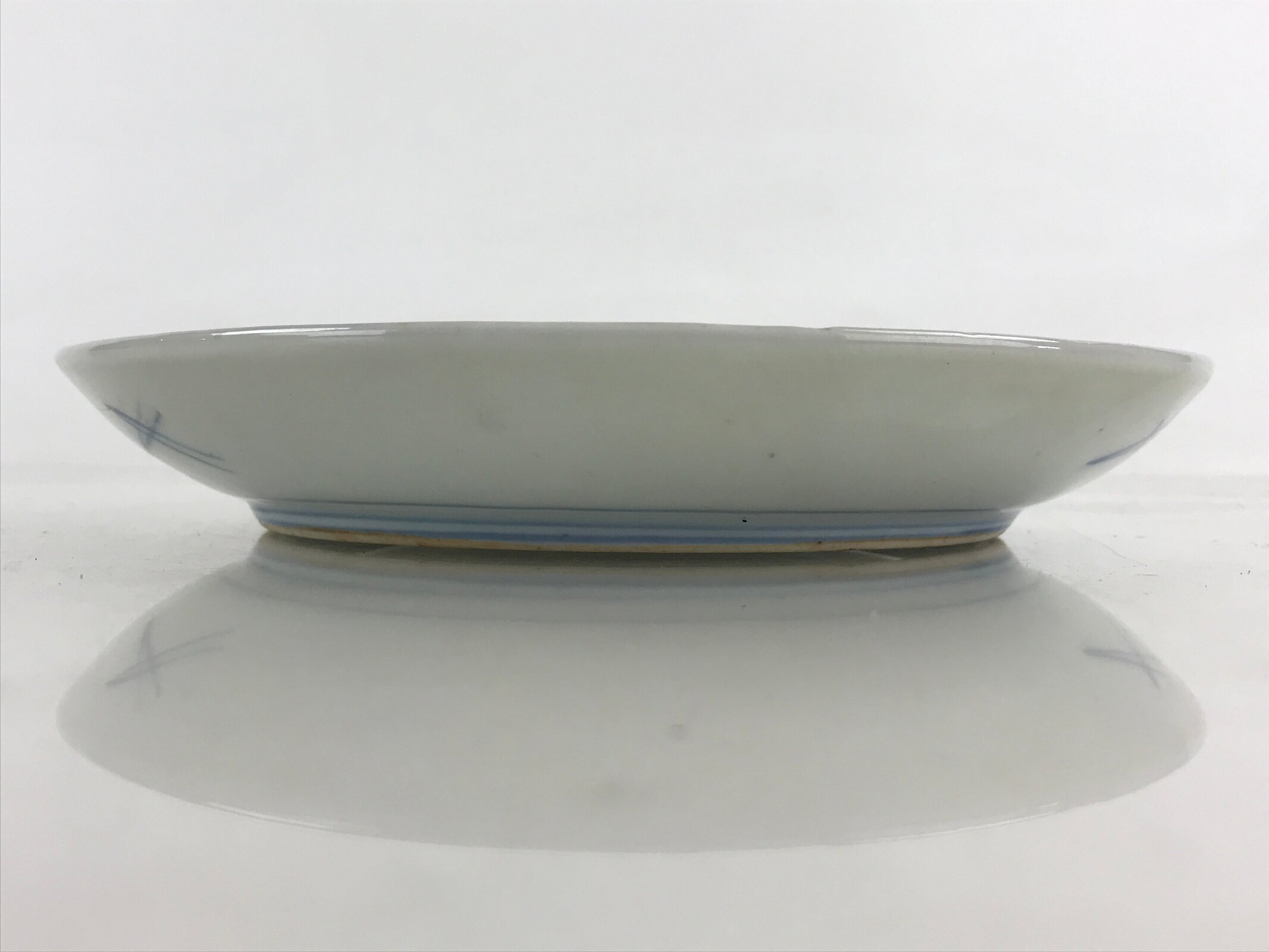 Antique Japanese Koimari Imari Plate Plum Blossom Nightingale Kozara Gold PY377