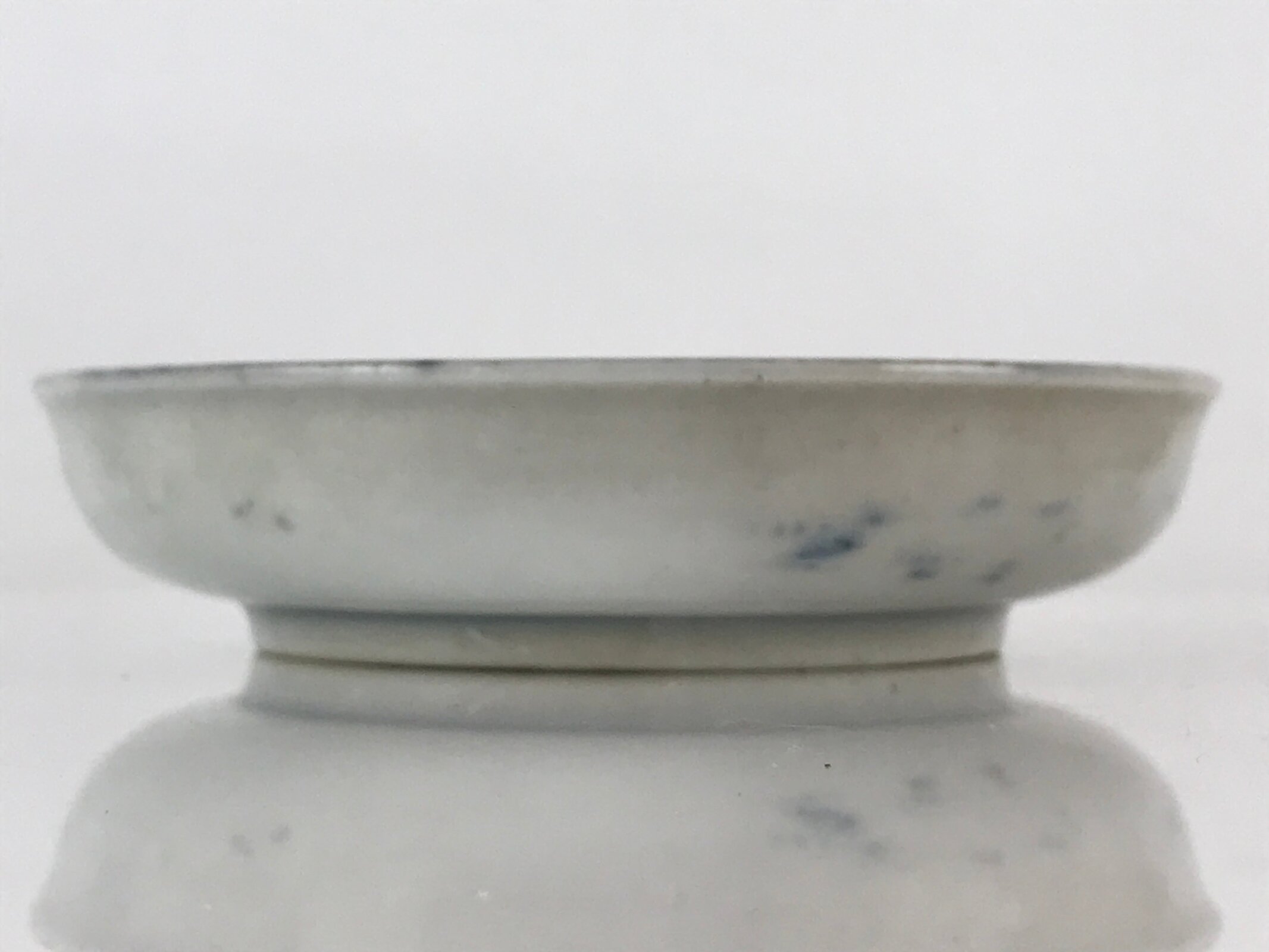 Antique Japanese Koimari Ware Porcelain Small Plate Sometsuke Iris PY167