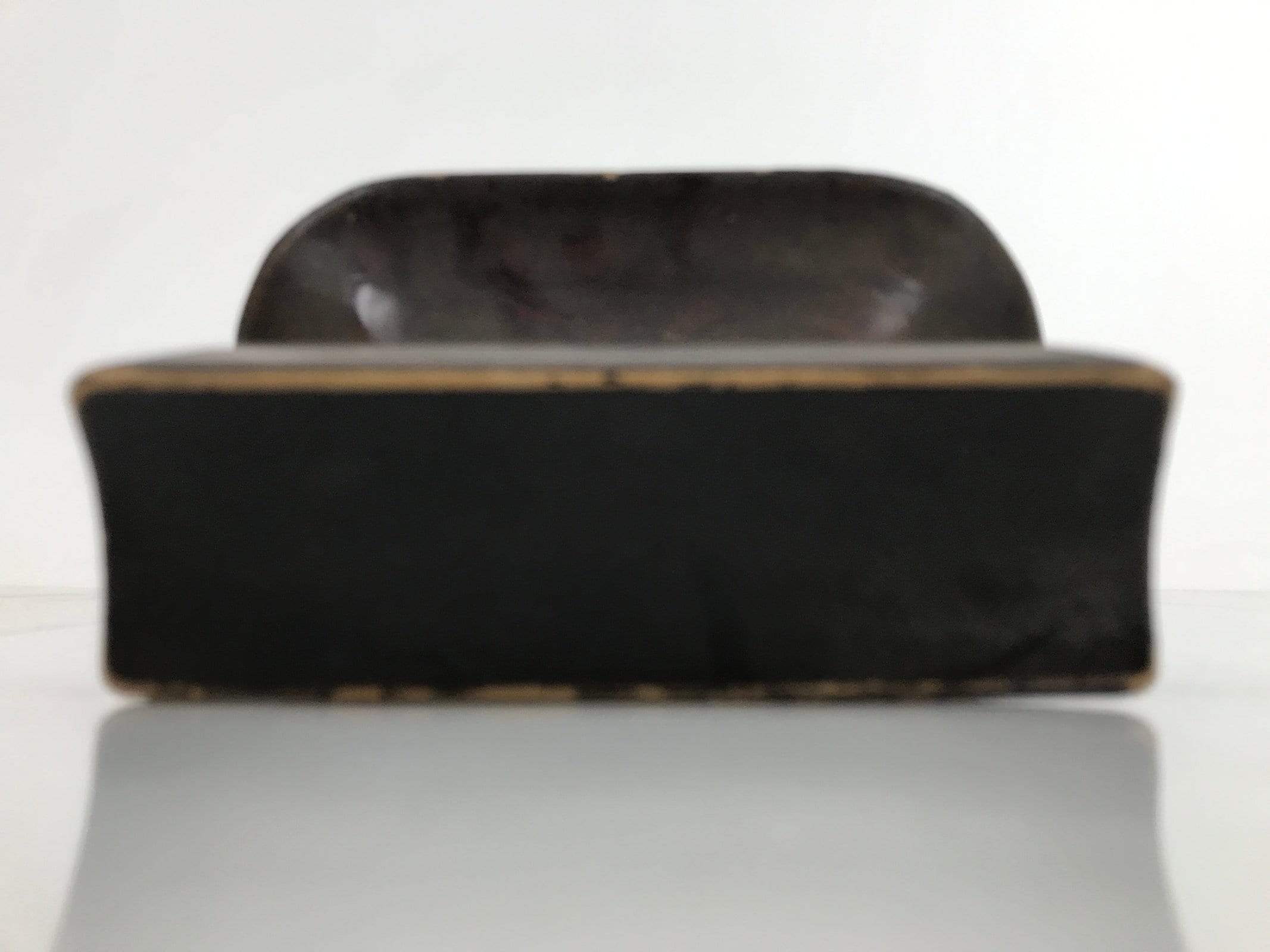 Antique Japanese Lacquered Wood Silk Takamakura Neck Pillow Geisha Red JK705