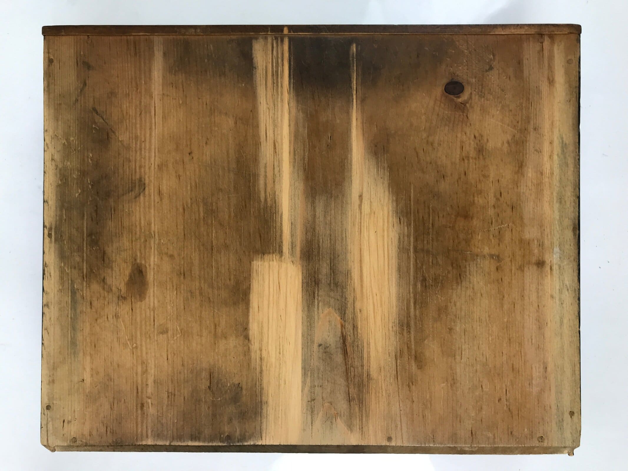 Antique Japanese Wooden Tansu Storage Chest Haribako Sewing Box 4 Drawers T398