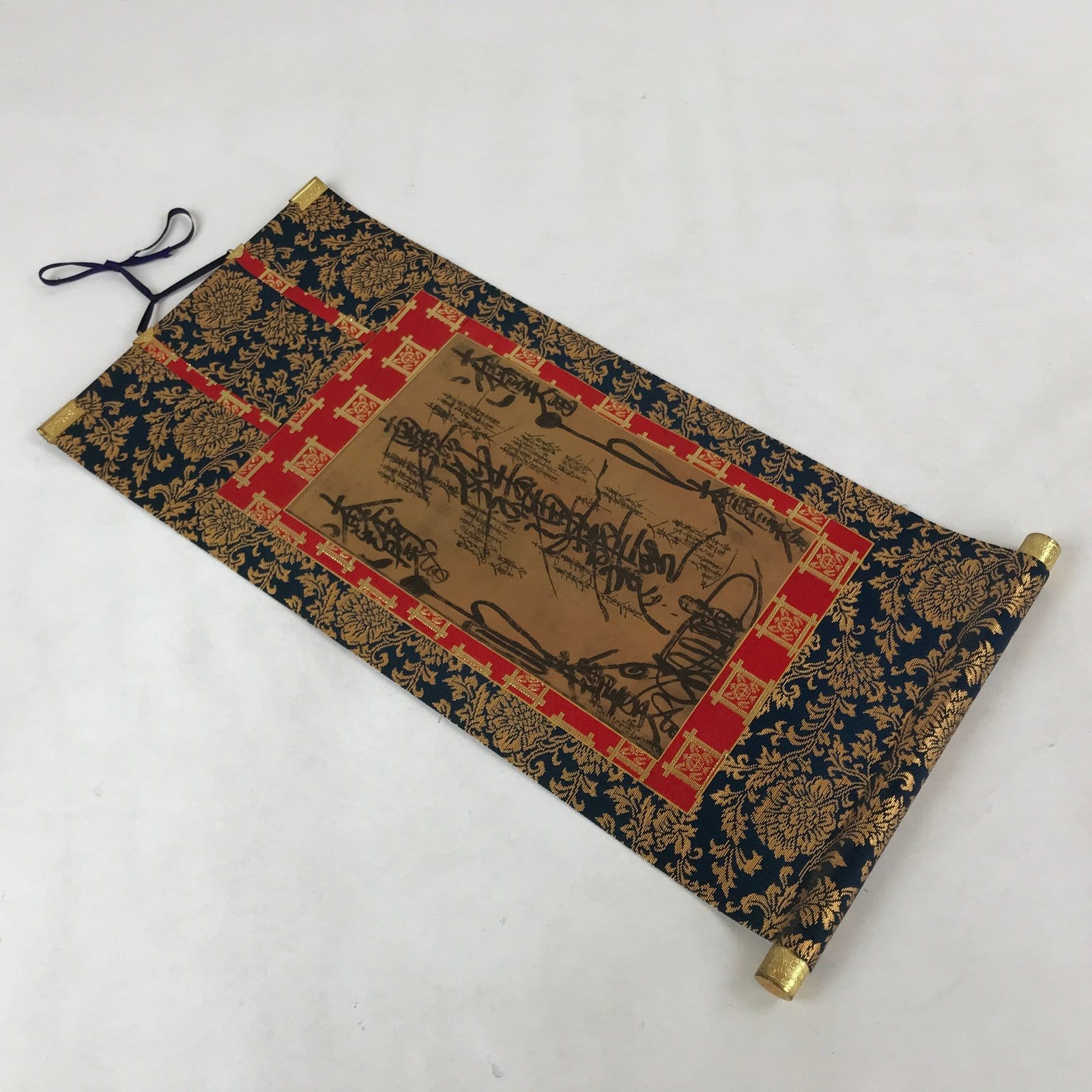 Buddhist Altar Fitting Scroll Mandala Nichiren Shu Gohonzon BA258