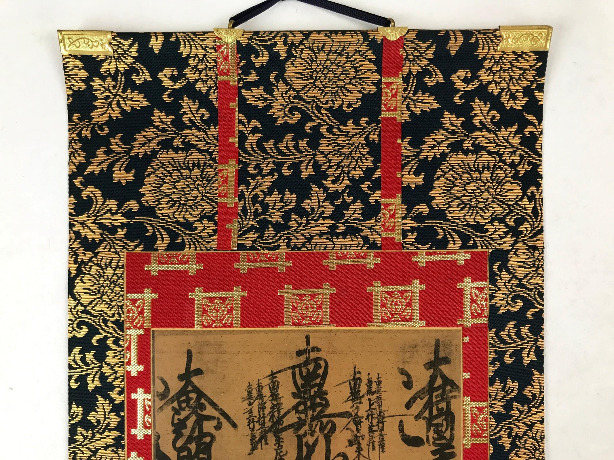 Buddhist Altar Fitting Scroll Mandala Nichiren Shu Gohonzon BA258