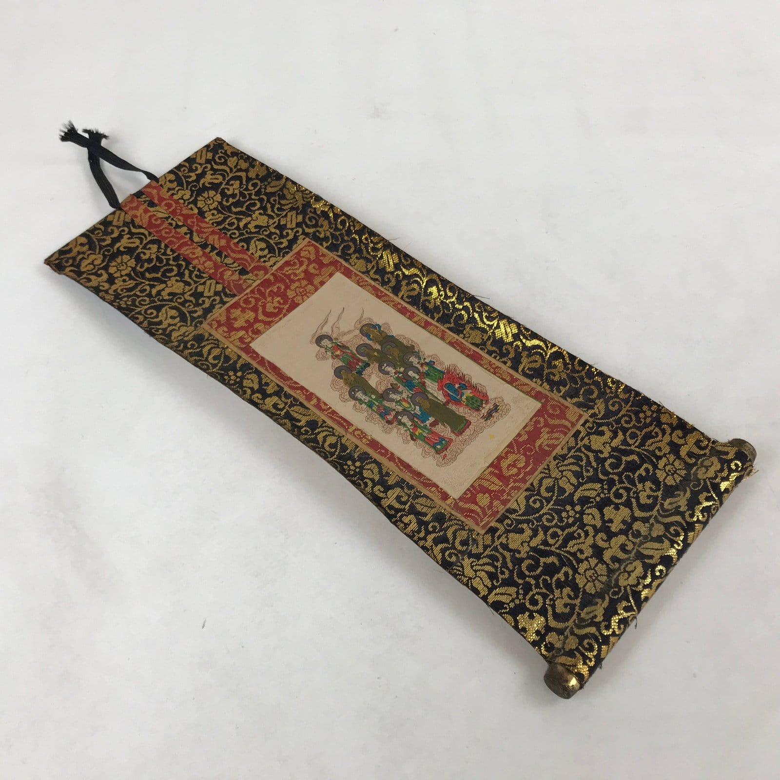 Buddhist Altar Fitting Scroll Vtg Jusanbutsu Shingon Owakigake BA260