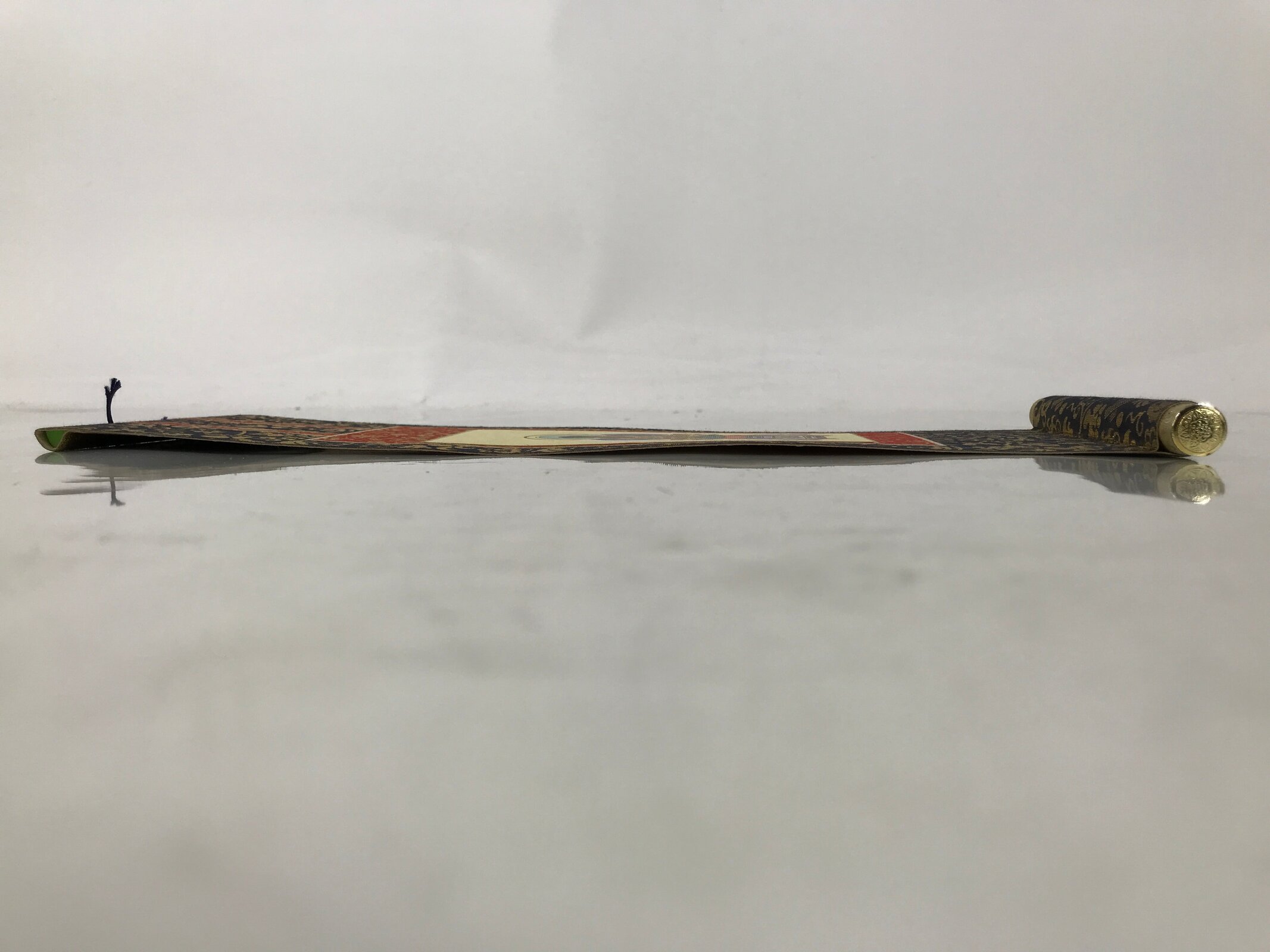 Buddhist Altar Fitting Scroll Vtg Shaka Nyorai Gohonzon Zen Soto Rinzai BA709